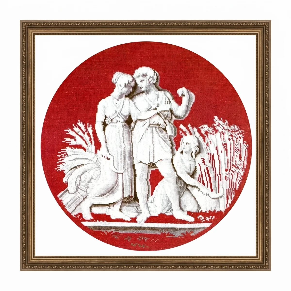 Summer (background red)