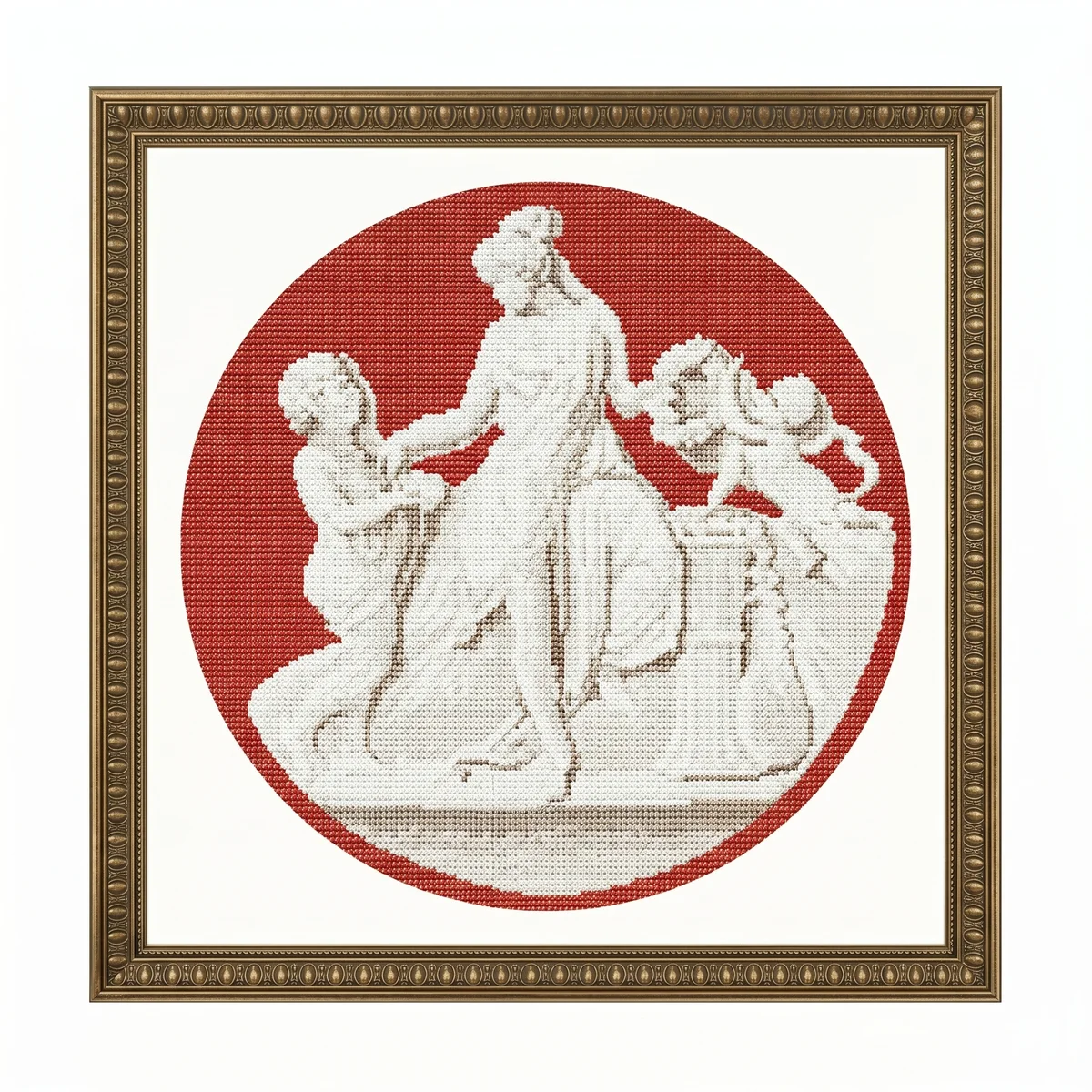 Spring (background red)