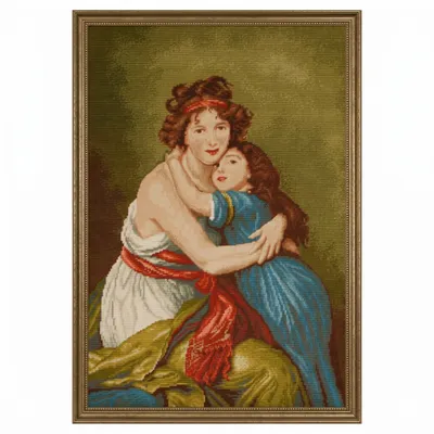 Self-Portrait with Daughter
