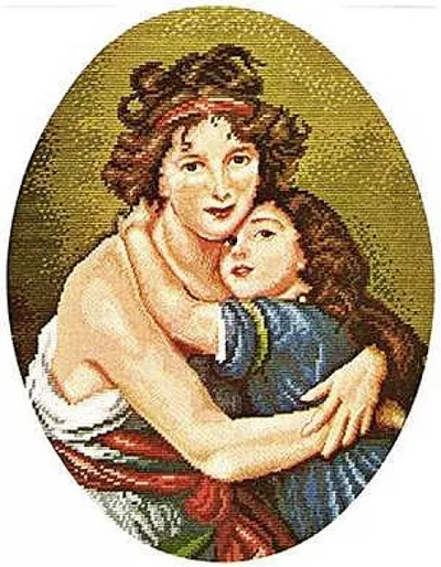 Self-Portrait with Daughter