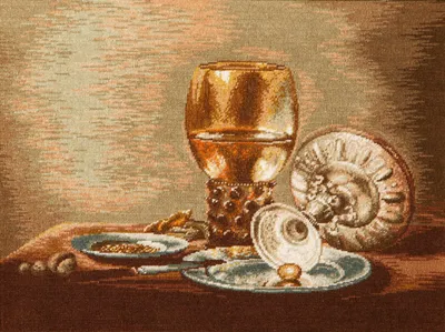 Still Life with Glass - Petit Point