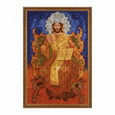 Christ on the Throne - Petit Point